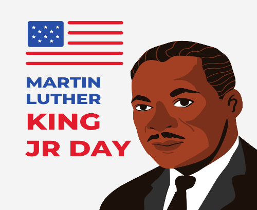 MLK Jr Day Town Hall closed- graphic