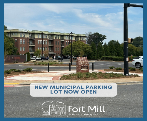 New Municipal Parking Lot Now Openr-9-15-25