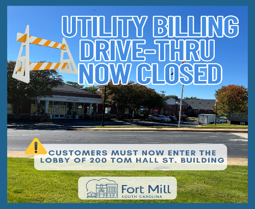 Customer Service Drive-thru closed-12-1-25