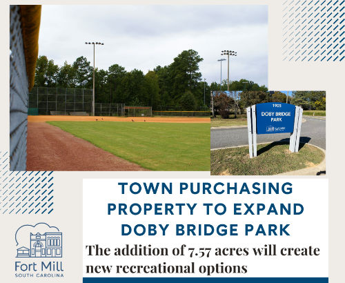 Town purchasing property at Doby Bridge Park-1-20-26