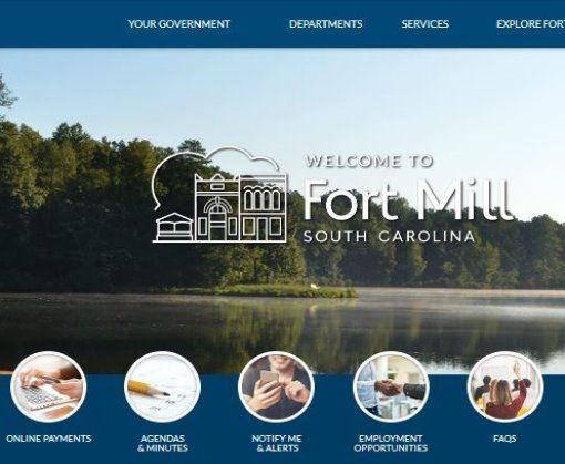 New FM website homepage