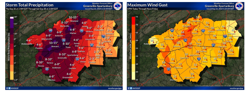 NWS maps for web-9-26-24