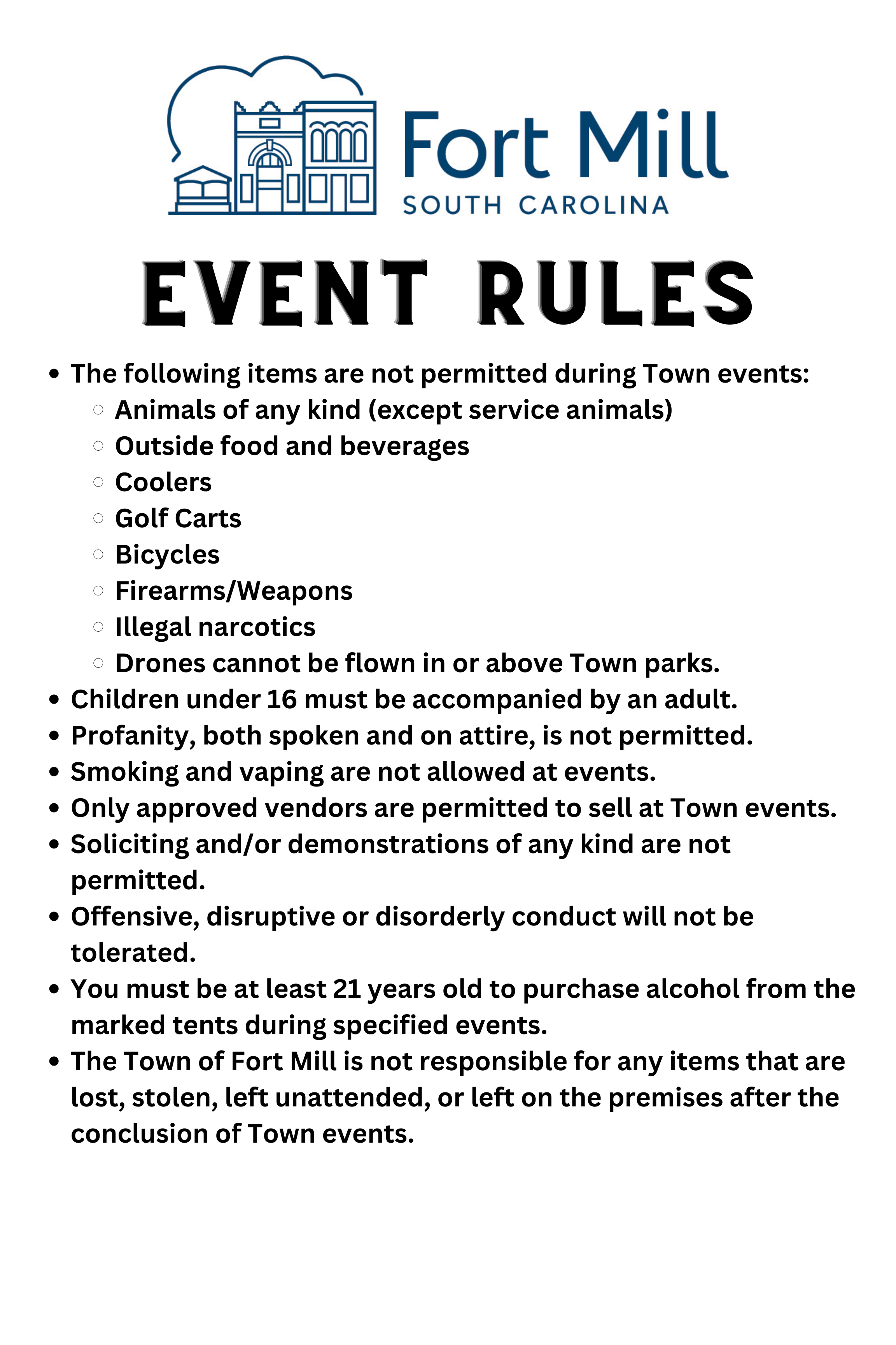 2025 Event Rules