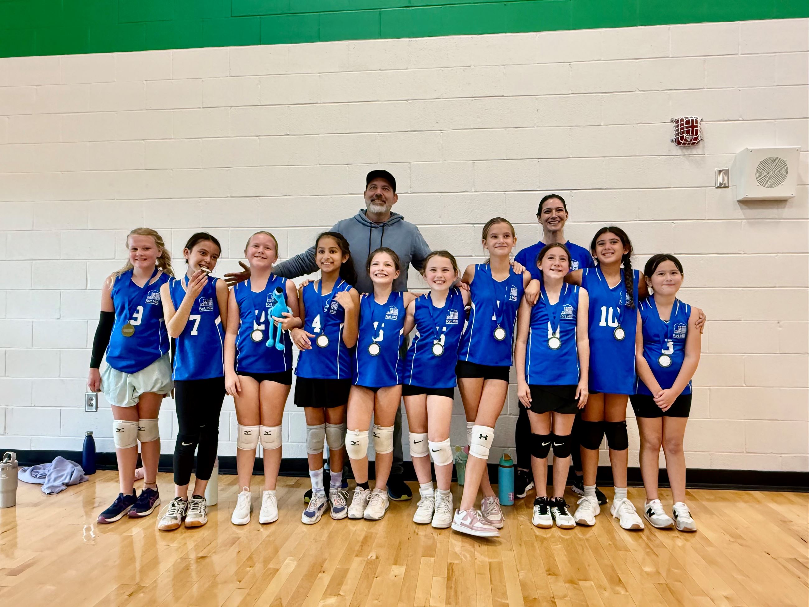 Junior Volleyball Fall 2025 Champion- Storm