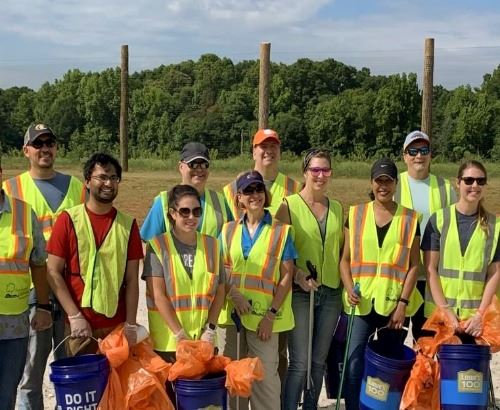Volunteers Litter Sweep 2021 Volunteers Litter Sweep 2021